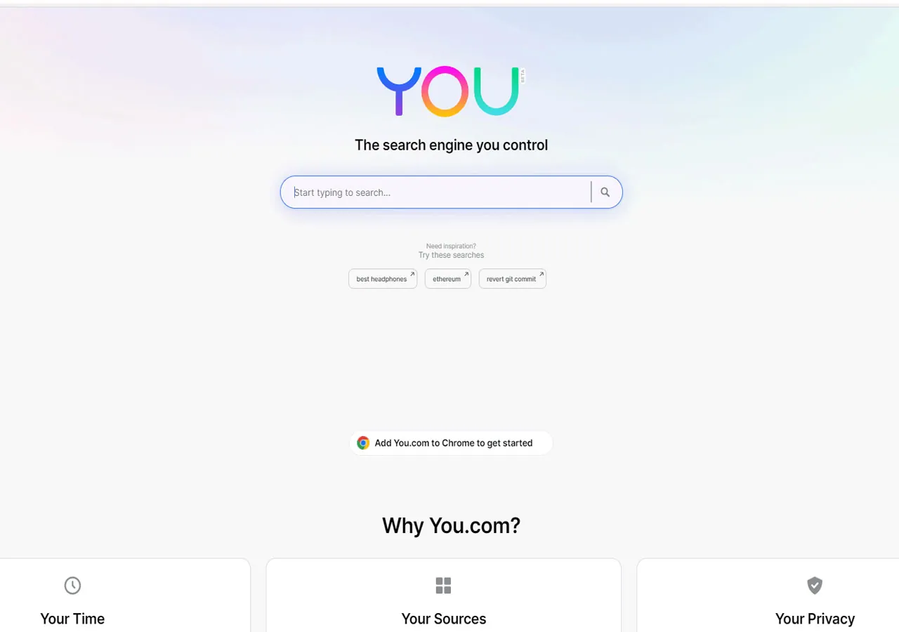 You.com AI Search Engine